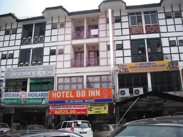 bb inn hotel tanah rata cameron highlands