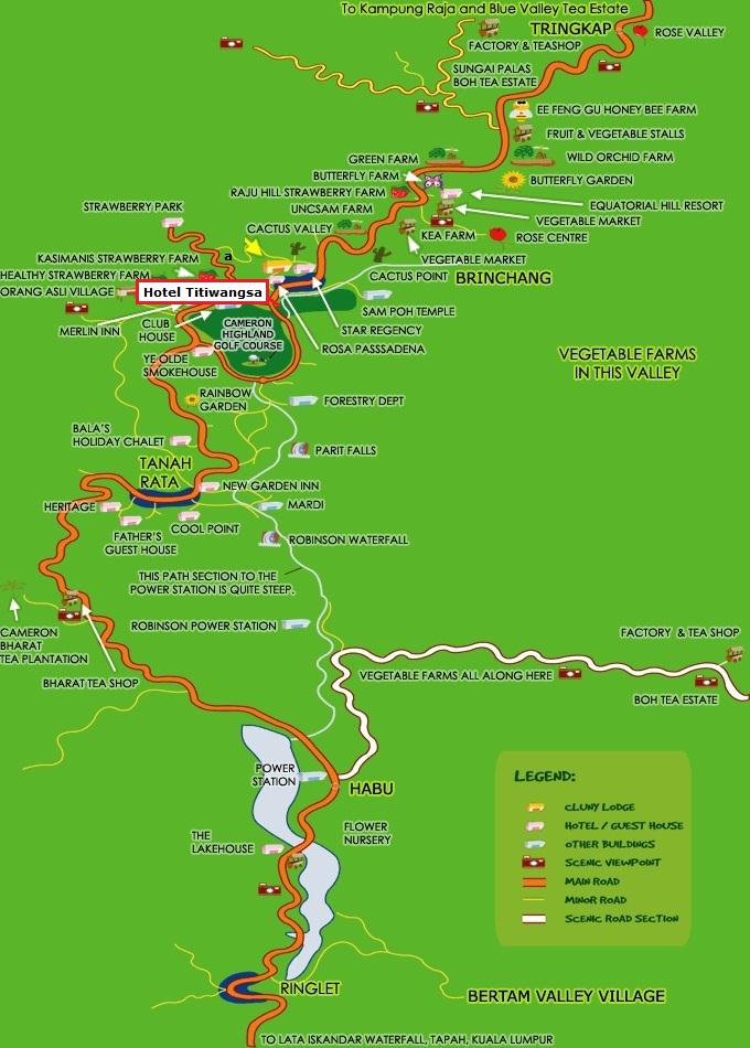 Hotel Titiwangsa Map